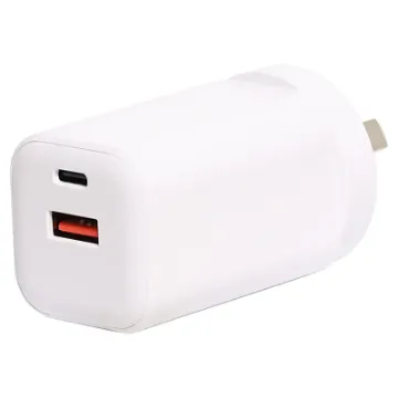 This powerful USB charger features a QuickCharge 3.0 port as well as a USB C port to suit the latest devices.