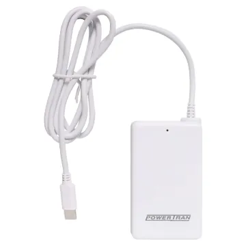 This USB type C power delivery (3.0/PPS) charger provides fast charging with 65W of power.