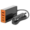 This versatile USB-C for vehicles and auxiliary battery systems plugs into any standard car accessory socket (cigarette lighter socket) and provides up to 140W USB C Power Delivery (PD3.0/3.1).