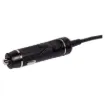 This versatile USB-C for vehicles and auxiliary battery systems plugs into any standard car accessory socket (cigarette lighter socket) and provides up to 140W USB C Power Delivery (PD3.0/3.1).