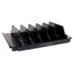 This 10-port USB charger allows you to charge up to 10 devices at once. It features 10 USB Type-C charging ports providing up to 200W of charge capacity across all ports.
