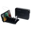 This 10-port USB charger allows you to charge up to 10 devices at once. It features 10 USB Type-C charging ports providing up to 200W of charge capacity across all ports.