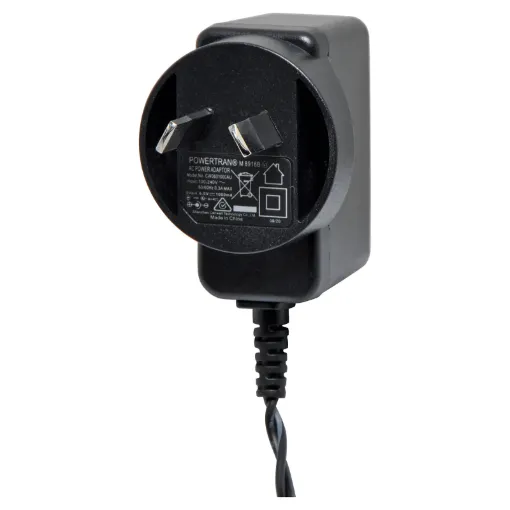 6V DC Switchmode Plugpack Supplied with a fixed positive to tip 2.1mm DC jack. Compact design with high current regulated output.