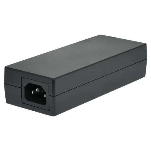 12V DC Switchmode Powerpack. Super-compact regulated power supplies. Supplied with fixed 2.1mm DC jack. 100-240V AC input via IEC C13 socket. Energy authority approved. MEPS approved. Dimensions: 147W x 59 x 37Dmm.