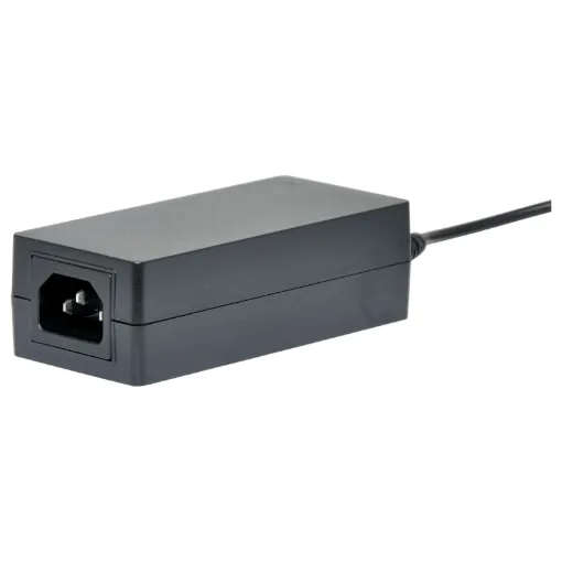 Super compact regulated power supply. 100V - 240V ac input. Energy authority approved and MEPS approved. Supplied with a fixed 2.1mm dc jack.
