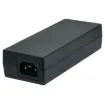 24V DC Switchmode Powerpack. Super-compact regulated power supplies. Supplied with fixed 2.1mm DC jack. 100-240V AC input via IEC C13 socket. Energy authority approved. MEPS approved. Dimensions: 143Wx58x34Dmm.