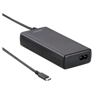 This slim & lightweight 112W USB-C power delivery (PD) charger offers fast recharging for MacBooks, Nintendo Switch and other type “C” devices.