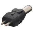 Size: 1.75 x 4.75

DC plugs size shows inside &Oslash and outside &Oslash.
