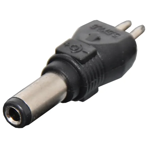 Size: 2.5 x 5.5

DC plugs size shows inside &Oslash and outside &Oslash.