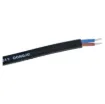 24VAC @ 1.87A 
Unit has bare ends (no tip fitted)

MEPS Approved.