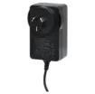 24V DC Switchmode Plugpack Supplied with fixed screw on positive 2.1mm DC tip. Compact design with high current regulated output.