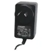 24V DC, 1 Amp switch mode plug pack. Supplied with a fixed positive to tip 2.5mm DC jack (2.5ID x 5.5OD x 10L).