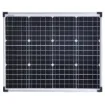 This quality 40W 12V monocrystalline solar panel module is designed for direct connection to a solar charge controller for use in remote power systems. The compact size makes it perfect for battery maintenance in low power equipment.