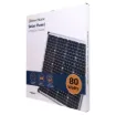 This quality 80W 12V monocrystalline solar panel module is designed for direct connection to a solar charge controller for use in remote power systems.
