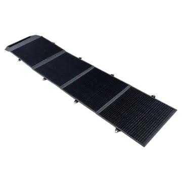 Provide portable charging power for your campsite set up. Double stitched panels, durable webbing straps and metal hanging loops and zippered cable pocket. Folds up and secures with velcro for a fast getaway! 5m Anderson cable connection.
