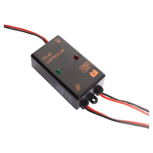 This compact PWM solar charge controller is ideal for 6V & 12V battery systems and provides a max charge current up to 5A (suits solar panels up to 60W).