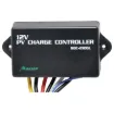 This unit operates as a solar charger by day which then switches on a load at night. It features auto-dusk detection circuit for activating the DC load output when night falls. It is suitable for sealed or wet cell batteries and utilises the latest 
 in
