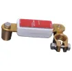 This battery switch eliminates drainage of stored power by isolating the battery from components. Easy to install