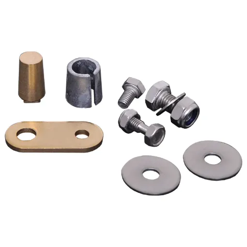 This battery switch conversion kit features additional components required for alternative installations of the ANBI Switch Battery Isolator