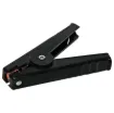 200A black heavy duty crocodile clip. Matching red cilp (P 0016) also available.