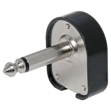 6.35mm Plug 90  Mono. Plastic Housing