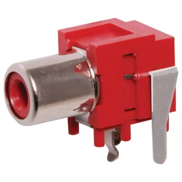PCB mount RCA socket. Switch Version.