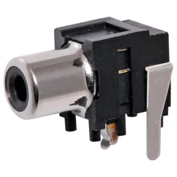 PCB mount RCA socket. Switch Version.