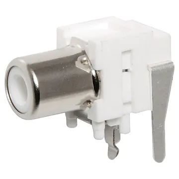 PCB mount RCA socket. Switch Version.