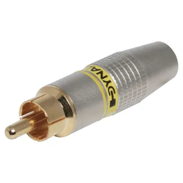 Super high-quality metal RCA plugs with gold plated contacts for ultra low connection loss.
