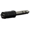 6.35mm Stereo Plug To 3.5mm Stereo Socket Adapter.