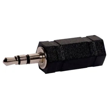 3.5mm Stereo Line Plug to 2.5mm Socket Adapter.