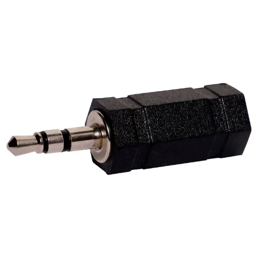 3.5mm Stereo Line Plug to 2.5mm Socket Adapter.