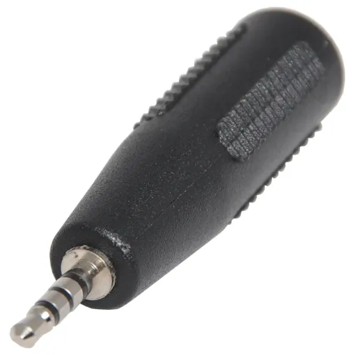3.5mm socket to 2.5mm plug TRRS adapter.
