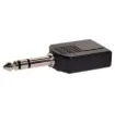 Stereo Plug to 2 x Stereo Socket.