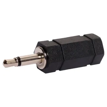 3.5mm Mono Plug to 3.5mm Stereo Socket Adapter.