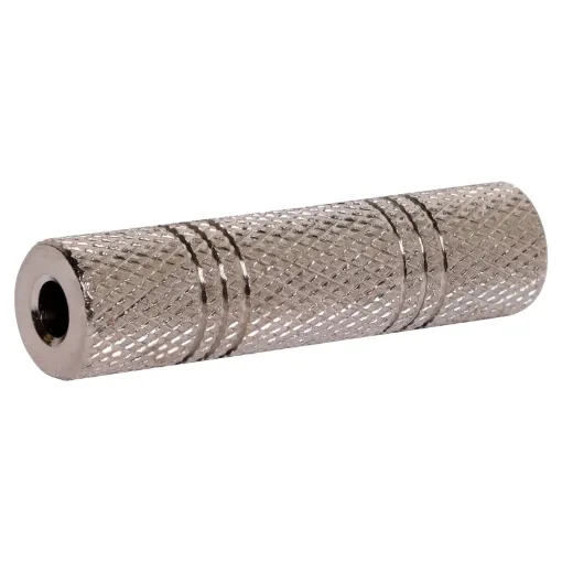 3.5mm Stereo Socket to 3.5mm Stereo Socket Adapter.
