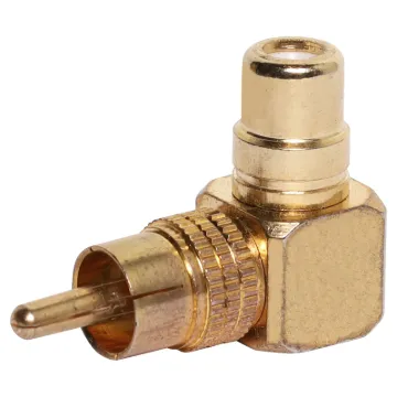 RCA to 1 x RCA Skt.

Depth when plugged in: 19mm
Overall dimensions: 32 x 25mm.