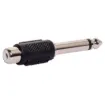 6.35mm Mono Plug to RCA Female Adapter.