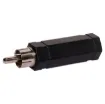 RCA Male to 6.35mm Stereo Socket Adapter.