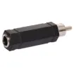 RCA Male to 6.35mm Stereo Socket Adapter.