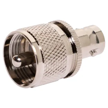 PL259 Male - BNC Female Adaptor