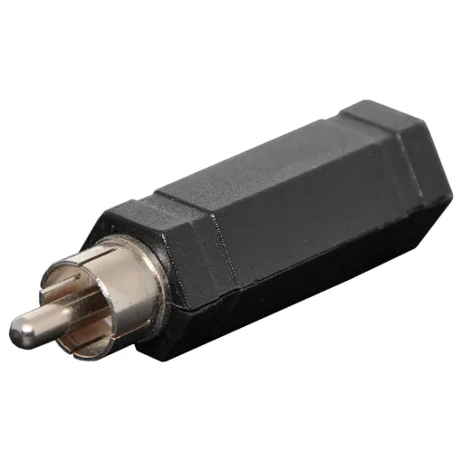 RCA Male to 6.35mm Mono Socket Adapter.