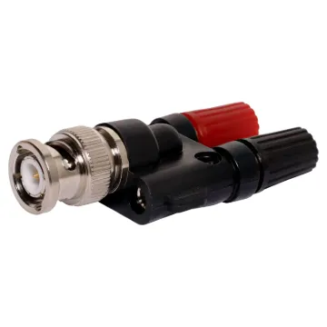 Dual Binding Posts - BNC Male Adaptor