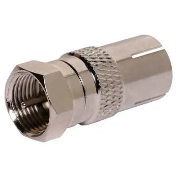 75Ω 'F' Male to female Pal adaptor