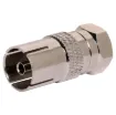 75Ω 'F' Male to female Pal adaptor