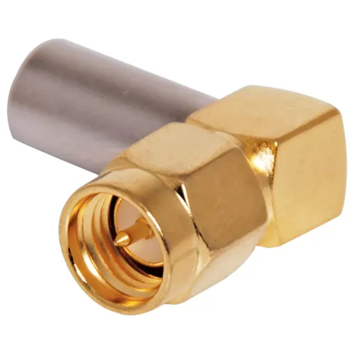 All models suit RG58U coaxial cable.

Crimp Type Male Right Angle