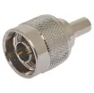 Crimp Plug to suit RG58 coax.
As used in RF 2-way radio communications equipment.