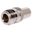 Crimp on female line plug to suit RF400 coax. As used in RF 2-way radio communications equipment.