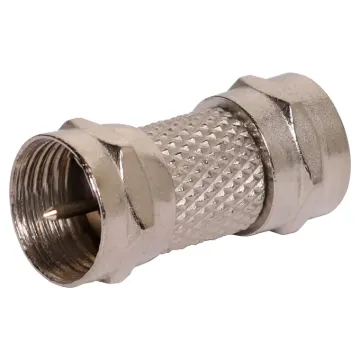 Male to Male F type connector joiner. Ideally used as gender changer.