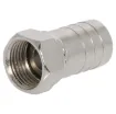 Features integral crimp ring. Suits RG6 coaxial cable.
